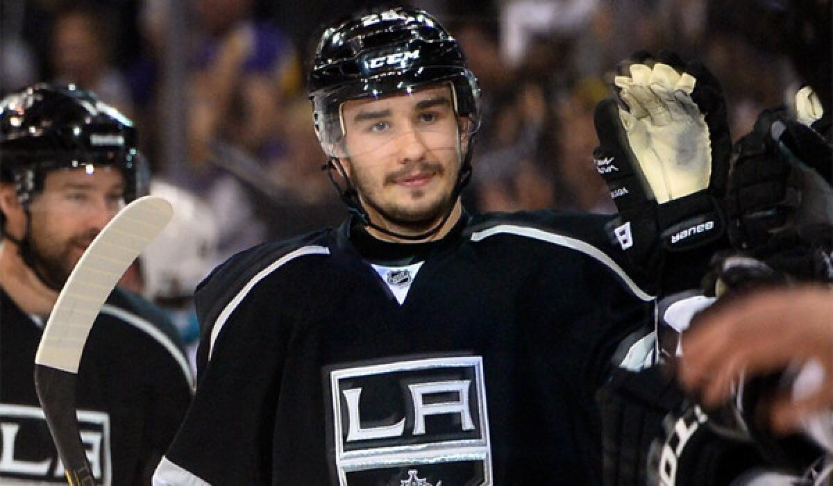 Slava Voynov has four goals for the Kings this postseason, tied for best among NHL defensemen.