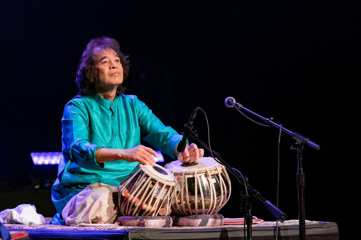 Zakir Hussain has become a favorite of La Jolla Music Society audiences.