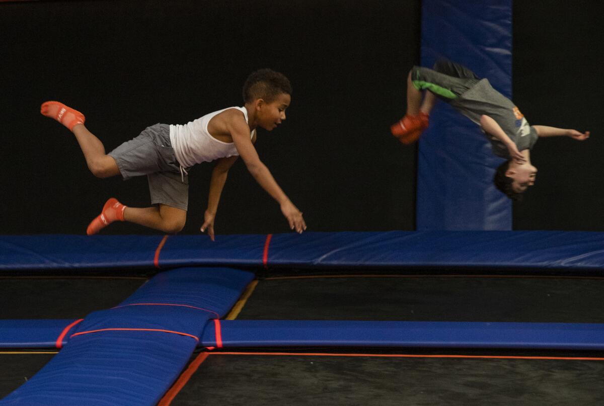 Will trampoline parks make it through the COVID-19 pandemic? - Los Angeles  Times