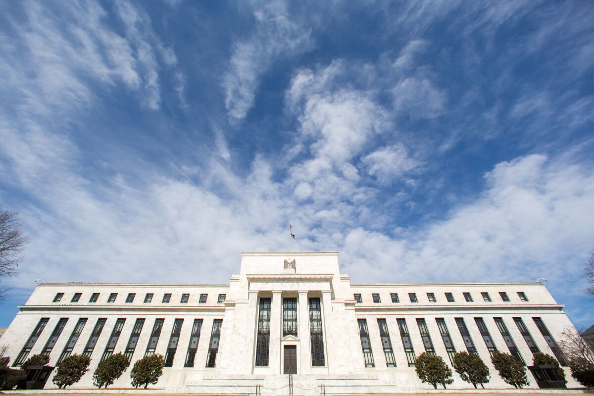 The Federal Reserve's headquarters in Washington in March 2014.