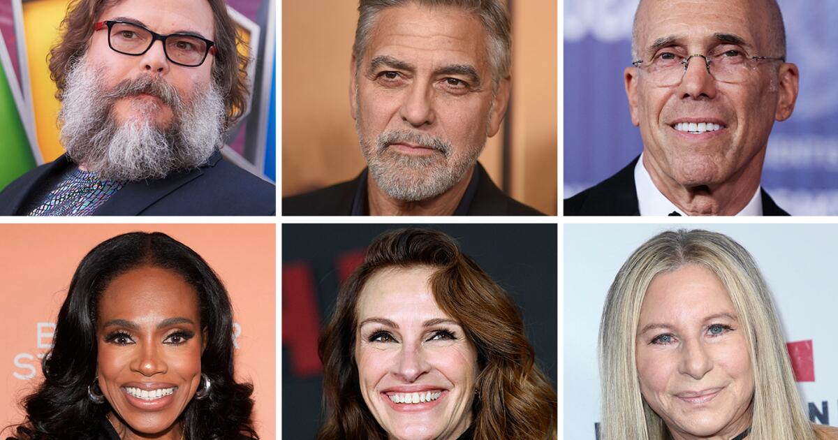Hollywood power brokers pushed for Biden to step down. Now they're stepping up for Harris