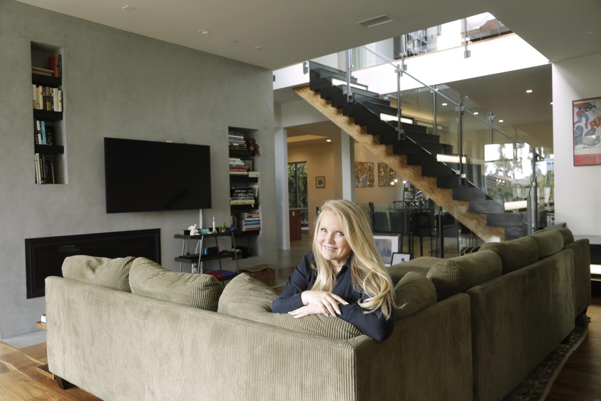 The family/living room is Suzanne Todd’s favorite room.