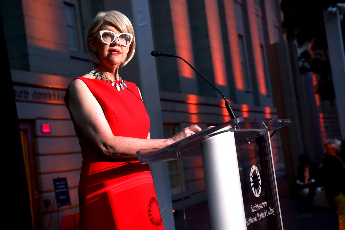 Smithsonian's National Portrait Gallery Director Kim Sajet