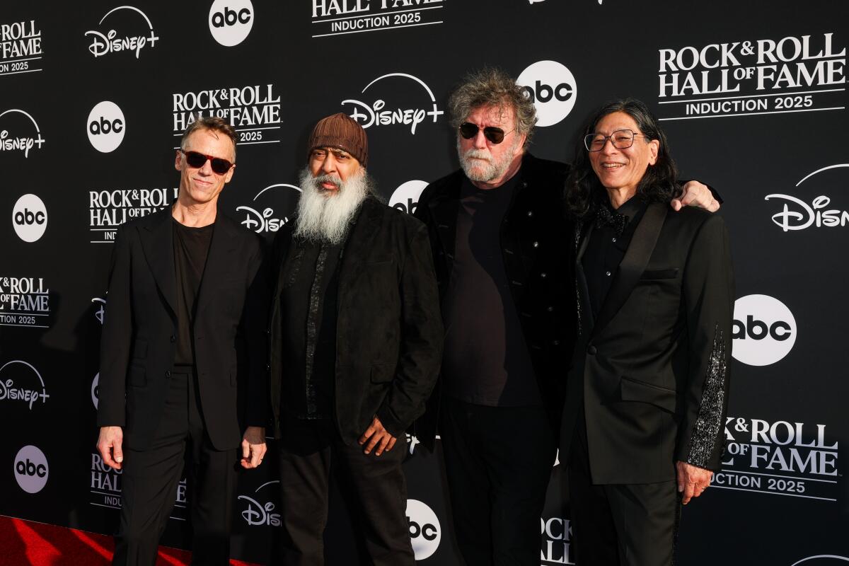 Soundgarden reflects on Rock Hall induction and Chris Cornell's legacy - Los Angeles Times