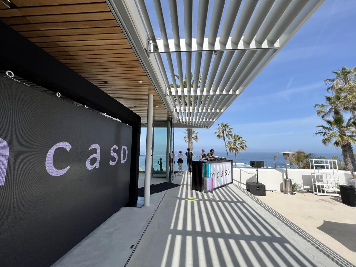 MCASD La Jolla's several new spaces include the Sahm Seaview Room and Bartell Terrace.