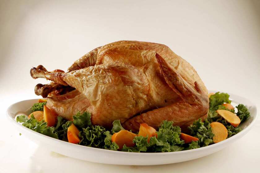 Dry-brined turkey.