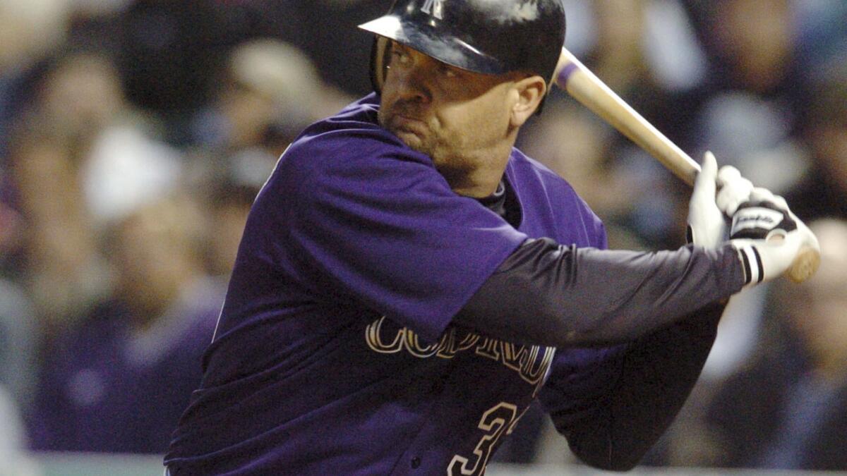 Larry Walker's Hall plaque to feature Rockies cap, not Expos - The San  Diego Union-Tribune