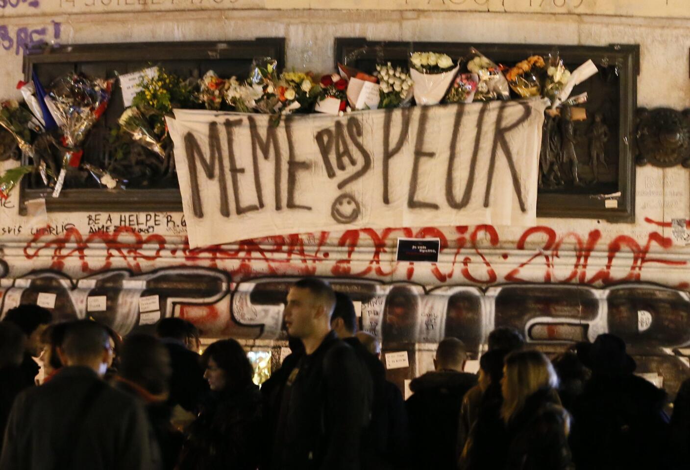 Attacks in Paris aftermath