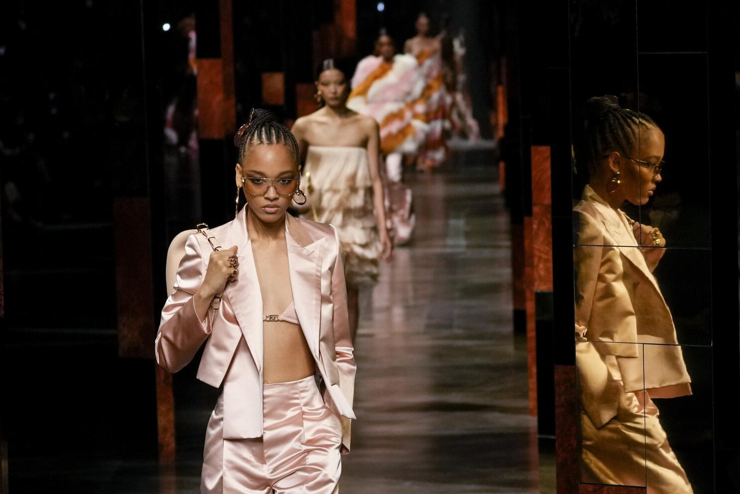 Fendi, Del Core lead Milan fashion's runway return - The San Diego  Union-Tribune