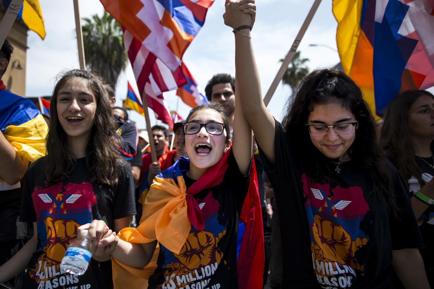 Armenian genocide march