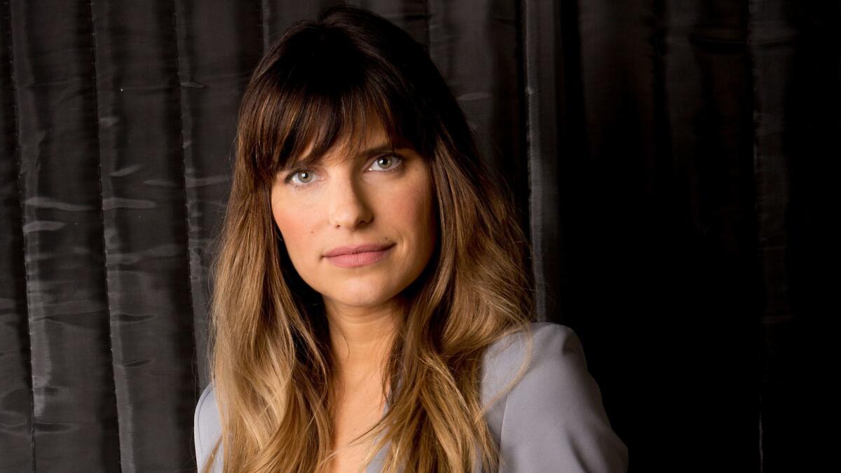 Portrait of actress Lake Bell at Larry King Live Studio in Glendale, CA.
