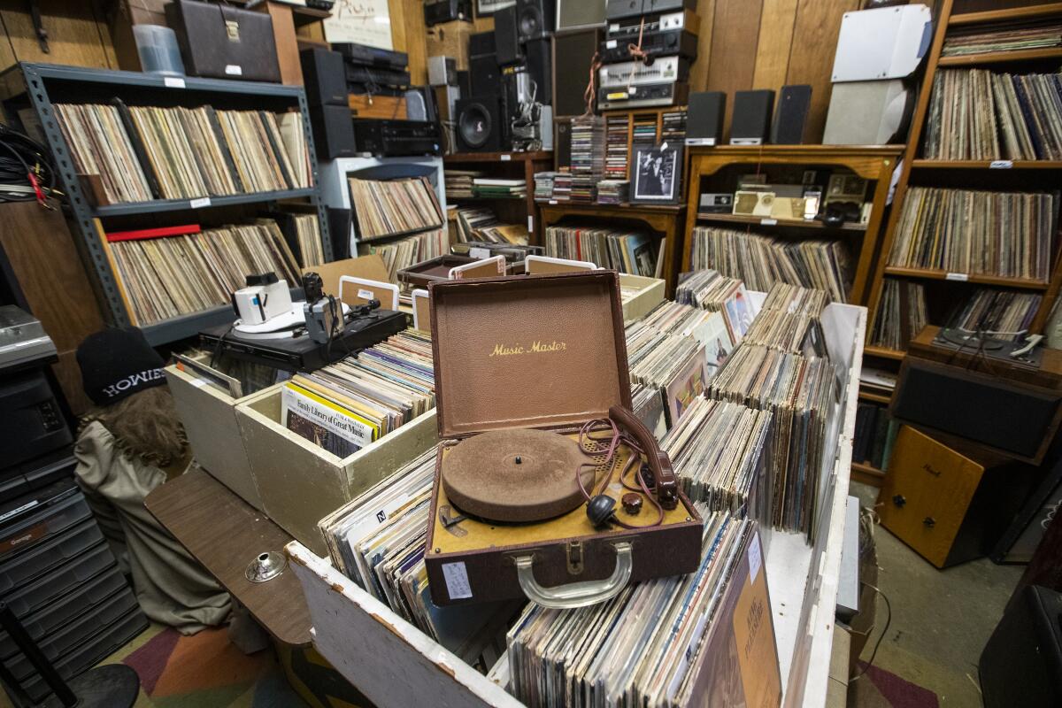 "We have every type of record you can imagine," said Judy Dudman, a clerk at Studio Antiques.