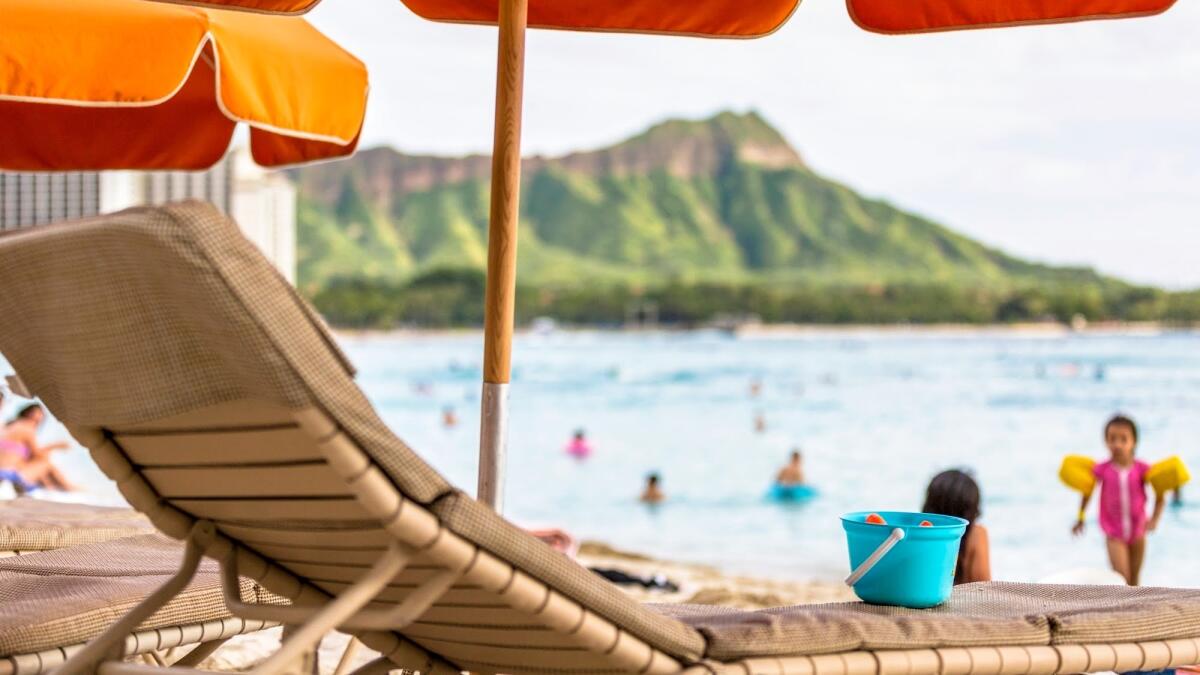 Waikiki Beach was voted Hawaii's top beach.