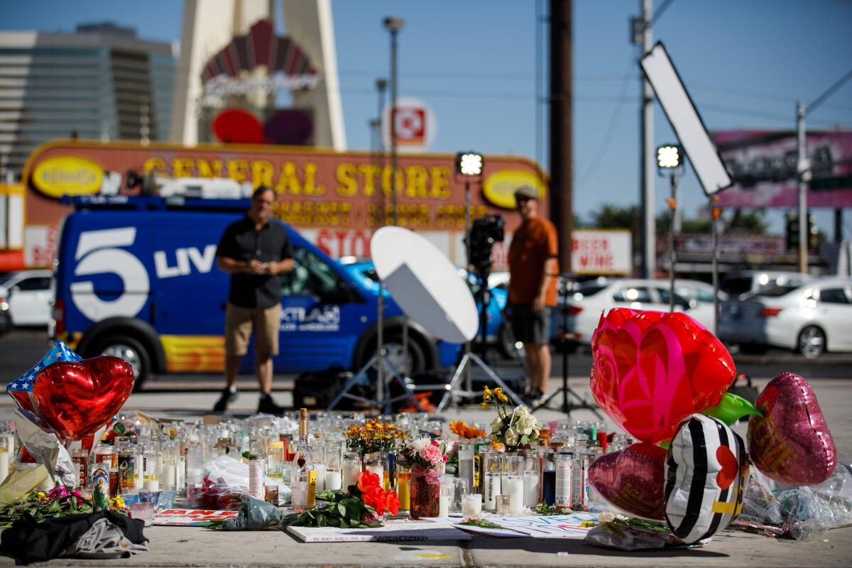 Las Vegas shooting memorial