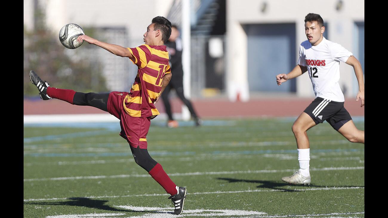 Photo Gallery: Burroughs High boys soccer vs. La Cañada High