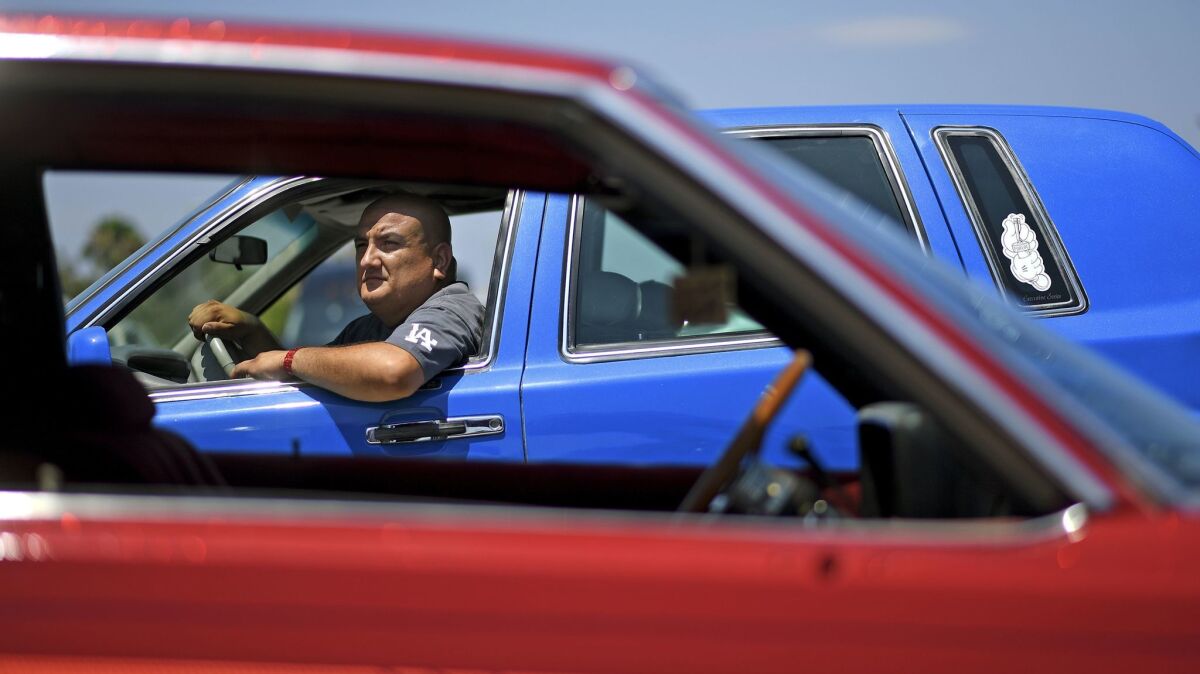 Eli Garcia, one of the organizers of the cruising events, said he remembers going to the boulevard as a kid and seeing all the lowriders, old cars and the family atmosphere back then.
