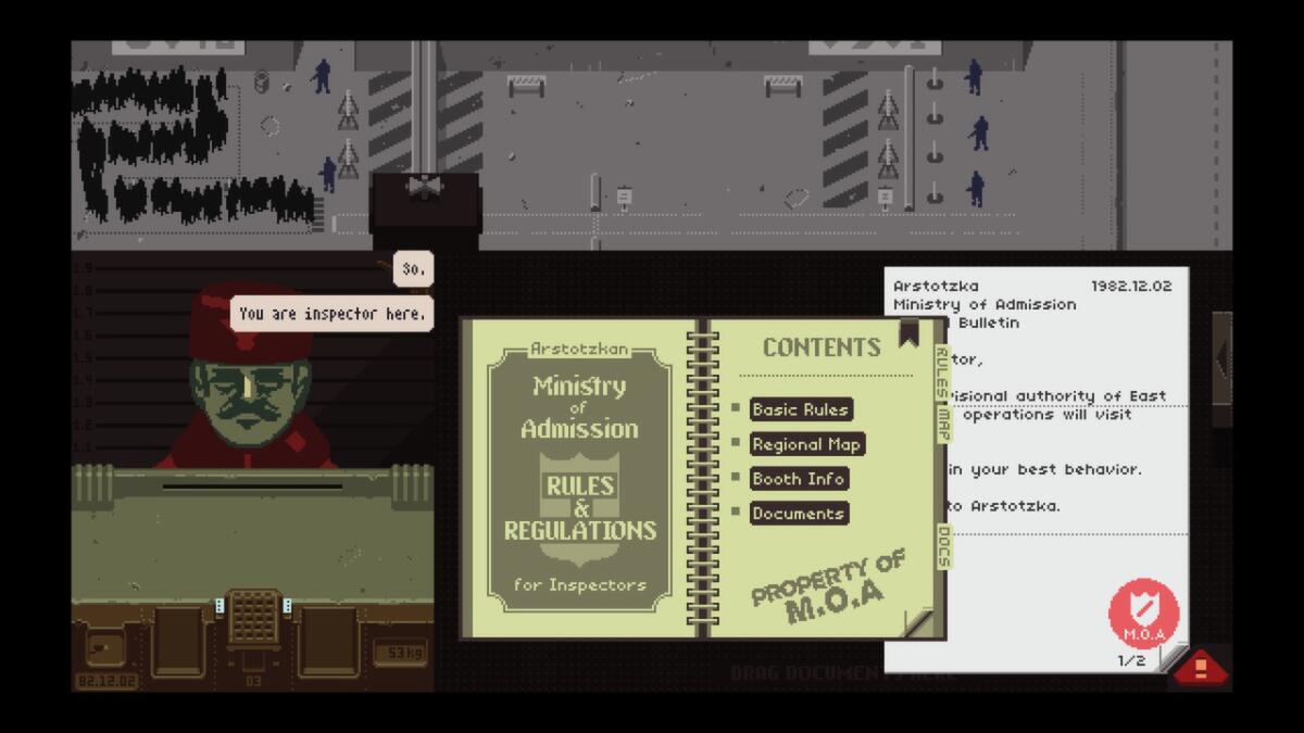 "Papers, Please" turned immigration politics into a game.