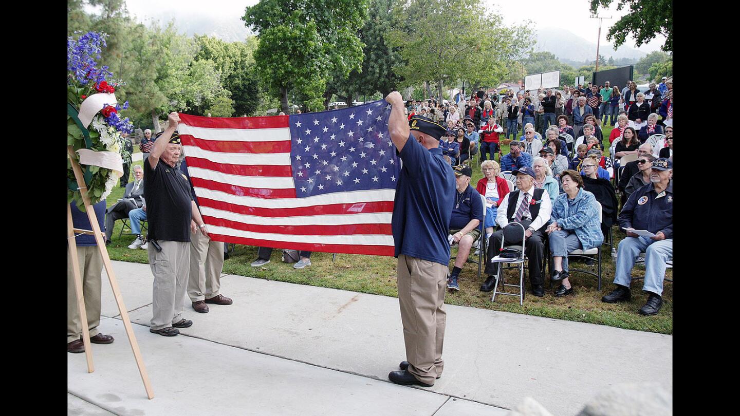 Photo Gallery: Memorial Day ceremony at Two Strike War Memorial in La Crescenta