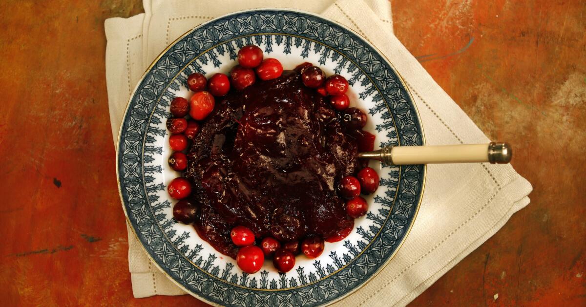 Cranberry Sauce - Sip and Feast