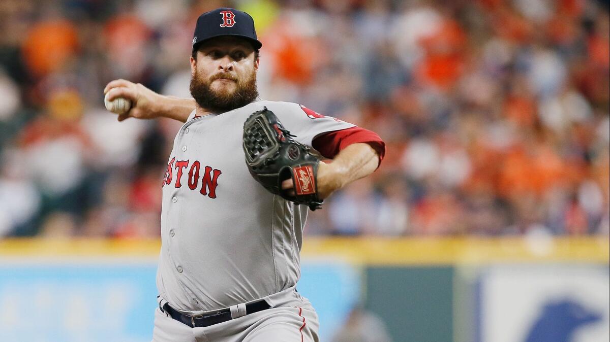 "I think I had something to prove to the teams that didn’t want to give me a chance” said Boston pitcher Ryan Brasier.