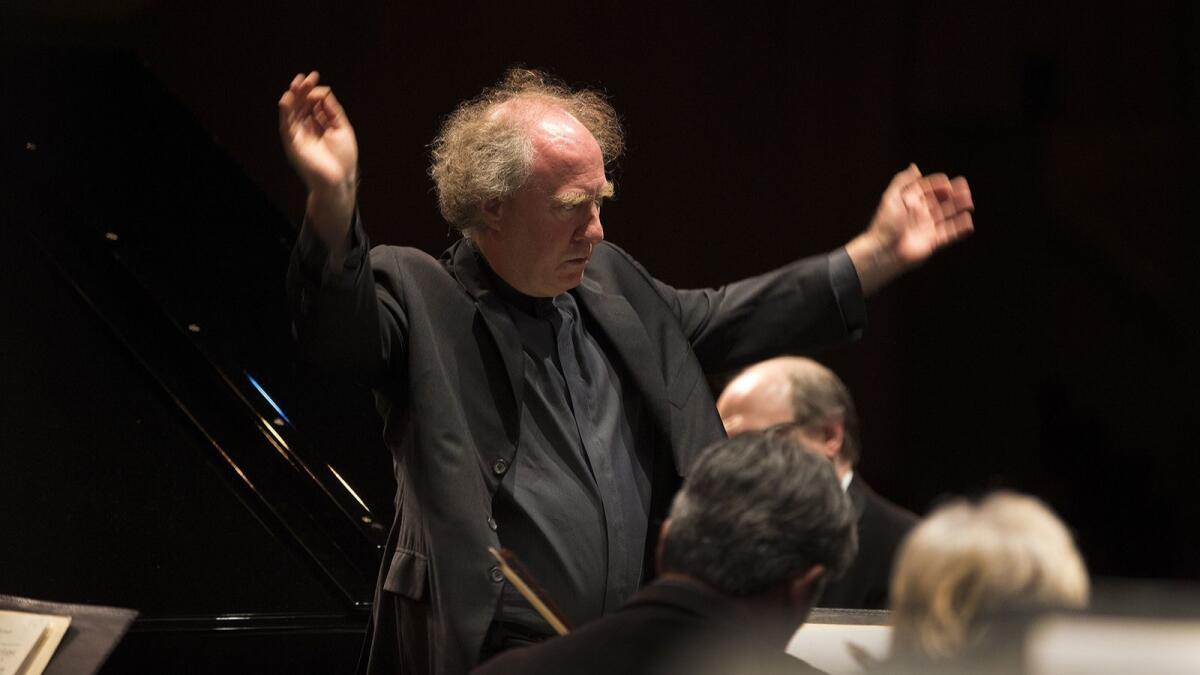 Former music director Jeffrey Kahane returns to conduct the Los Angeles Chamber Orchestra this weekend.