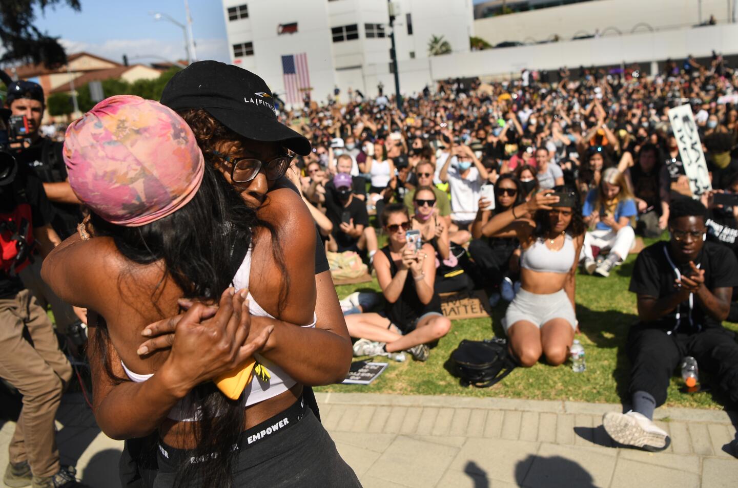 Protest in Beverly Hills