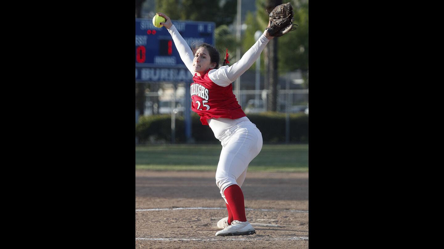 Photo Gallery: Burroughs vs. Burbank in rival Pacific League softball