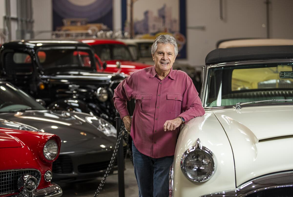 Donnie Crevier owns Crevier Classic Cars in Costa Mesa, a company that stores, sells and showcases vintage automobiles.