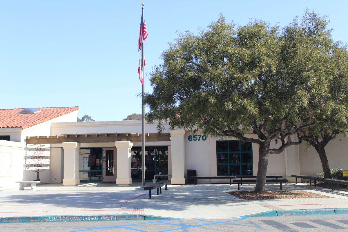 Solana Santa Fe School is due for a modernization, expected to begin in 2021.