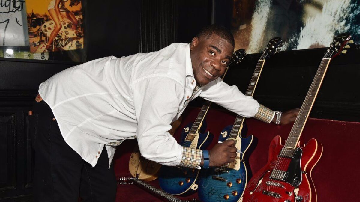 Tracy Morgan is back after a horrific 2014 crash that left him in a coma for eight days.