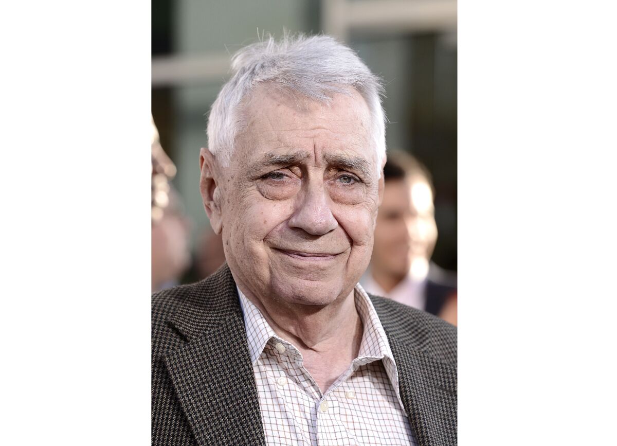 Philip Baker Hall arrives at the premiere of "Clear History" at the Cinerama Dome on July 31, 2013 in Los Angeles. 