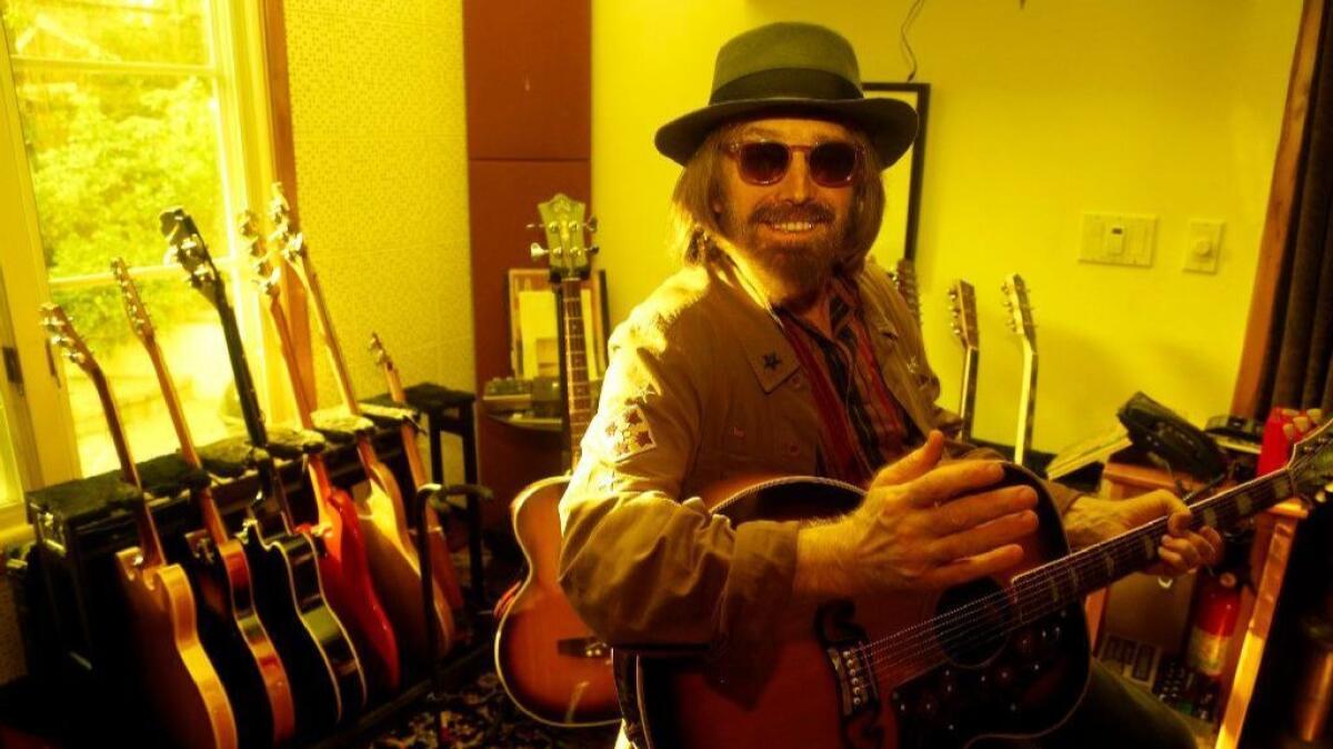 Late Grammy-award winning rocker Tom Petty in 2017 at his home in Malibu.