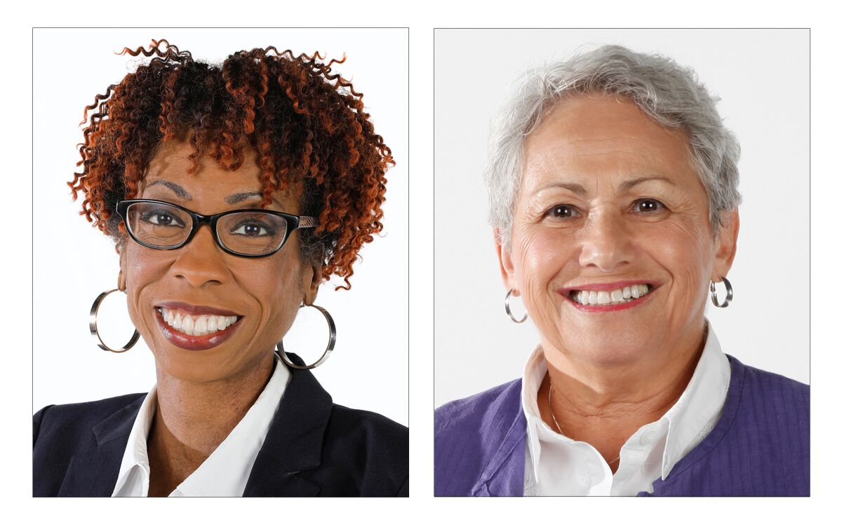 Monica Montgomery Steppe and Dr. Jennifer Campbell were vying to be City Council president 