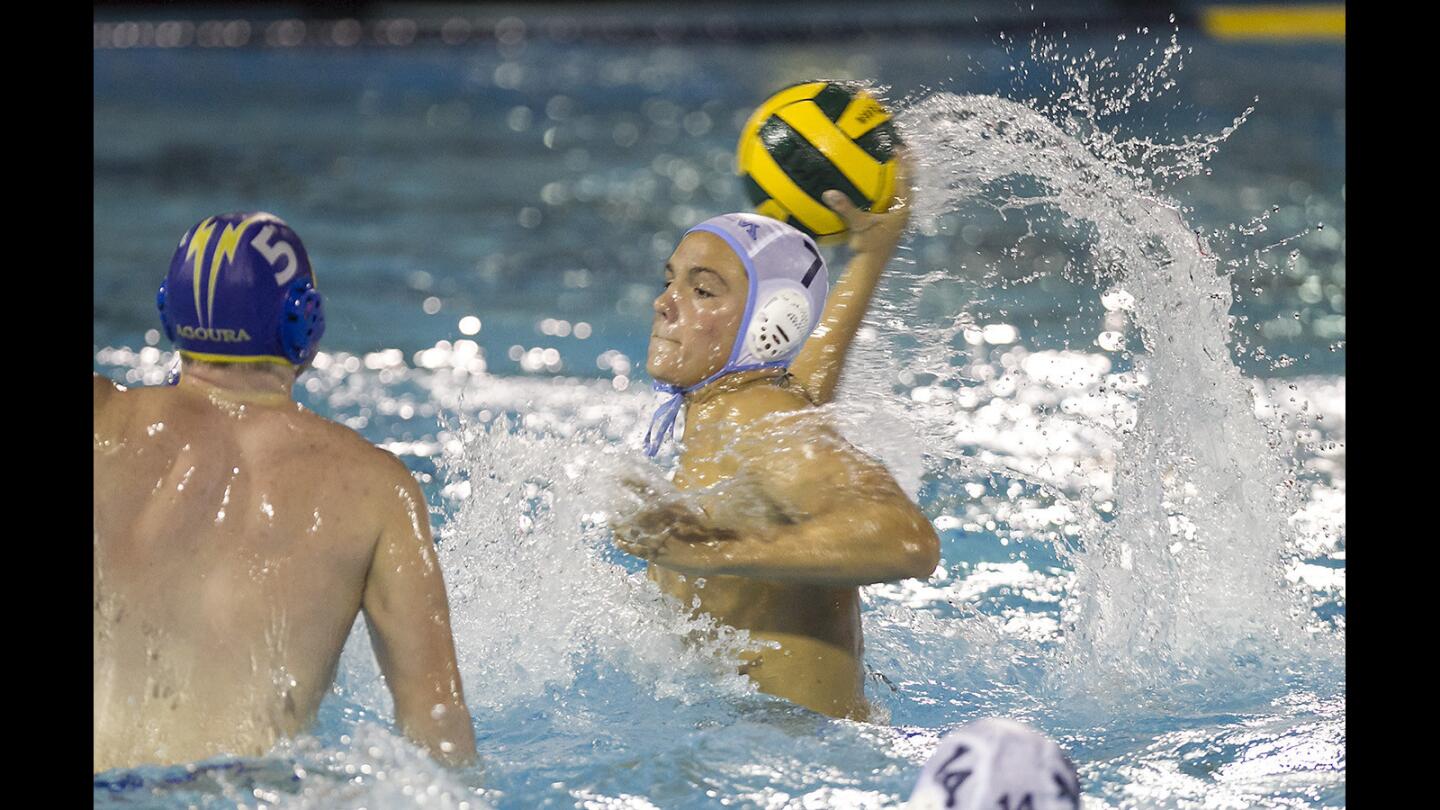 Sea Kings Top Agoura in Semi-final Water Polo Action