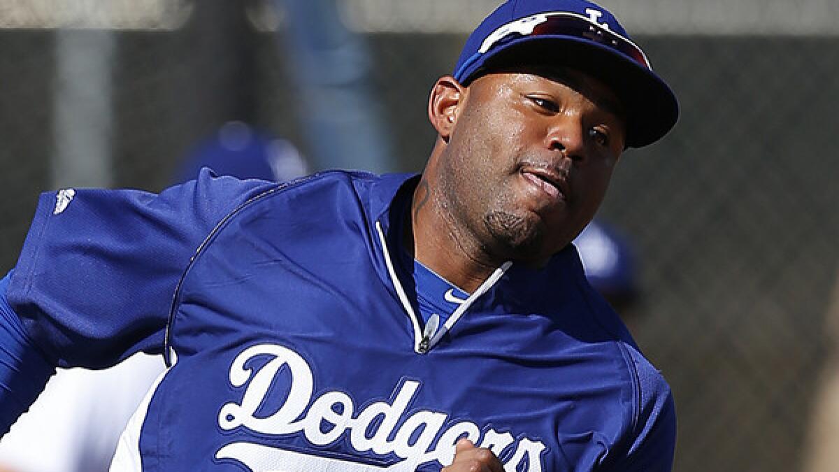 2014 Spring Training -- Zack Greinke of Los Angeles Dodgers leaves start  with strained right calf - ESPN