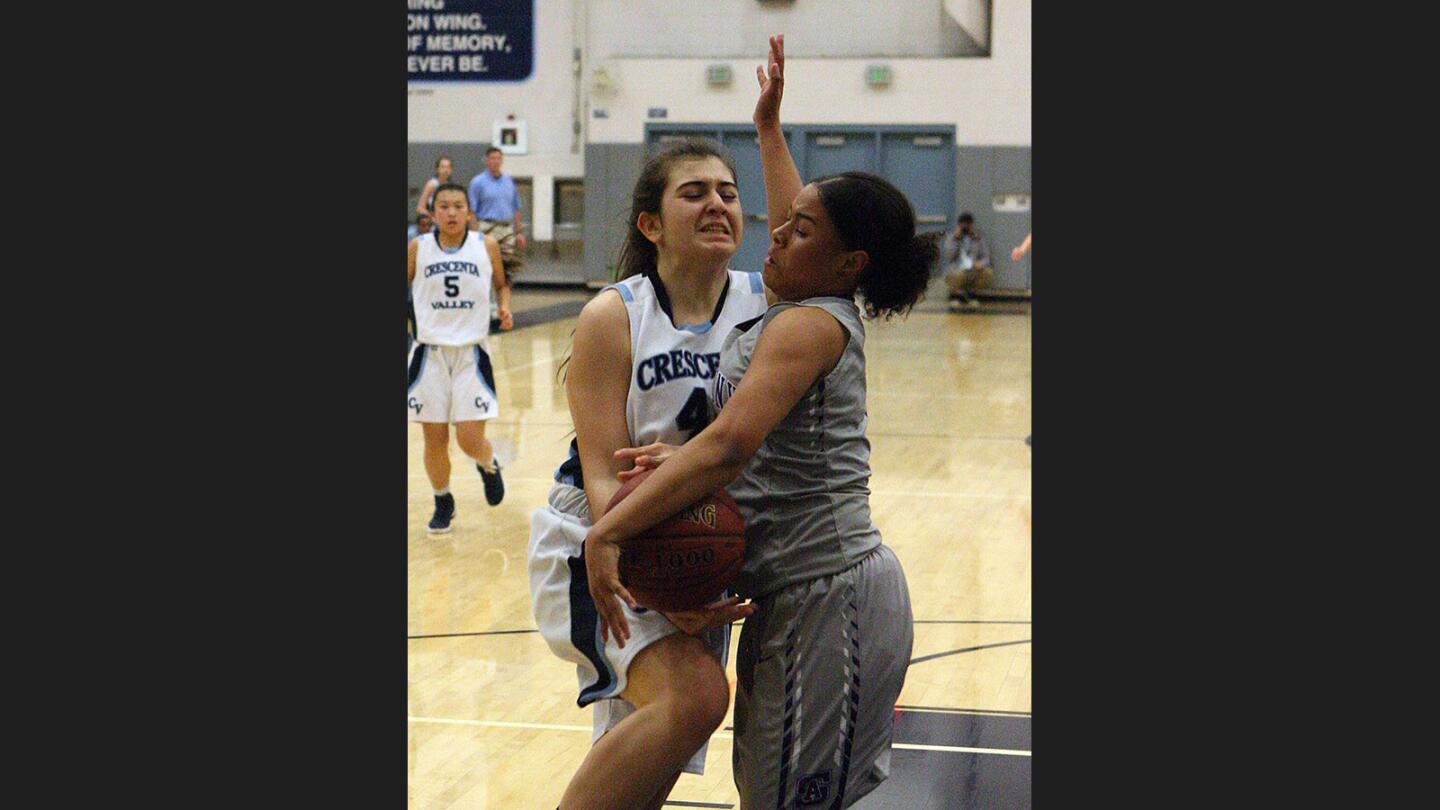 Photo Gallery: Crescenta Valley vs. St. Anthony in CIF playoff girls' basketball