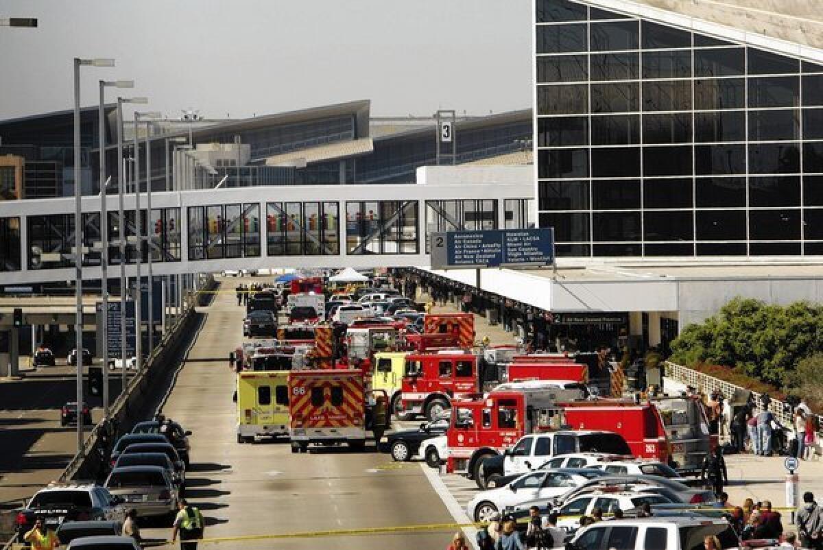 A Transportation Security Administration agent was shot and killed and several other people were wounded when a gunman opened fire in a Los Angeles International Airport terminal Nov. 1. The attack caused widespread chaos at the airport, with flights delayed and thousand of passengers left stranded on the streets in and around the airport.