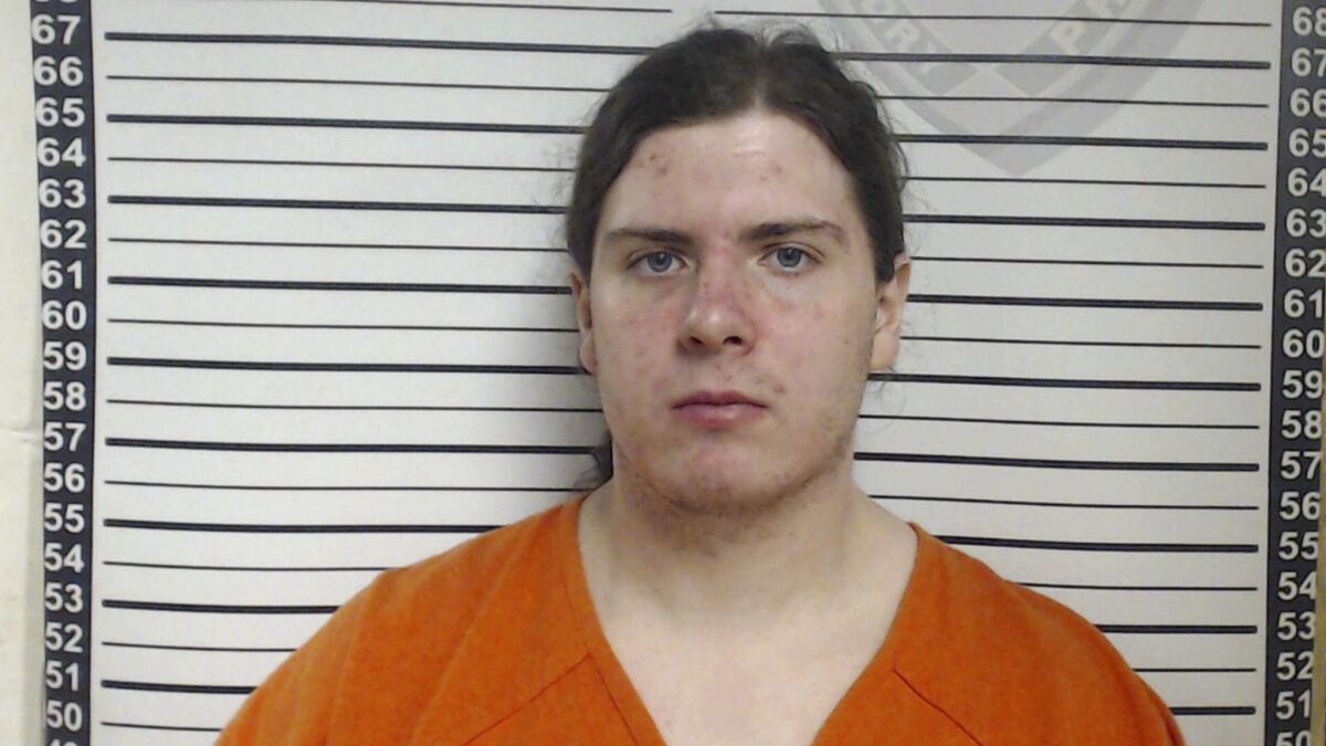 Holden Matthews, 21, was arrested in connection with suspicious fires at three historic black churches in southern Louisiana.