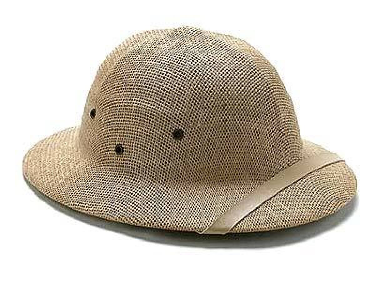 Made of rigid mesh, the pith-helmet-style Durable Garden Hat, $19, with replaceable sweat bands, three for $5, from seedsofchange.com.