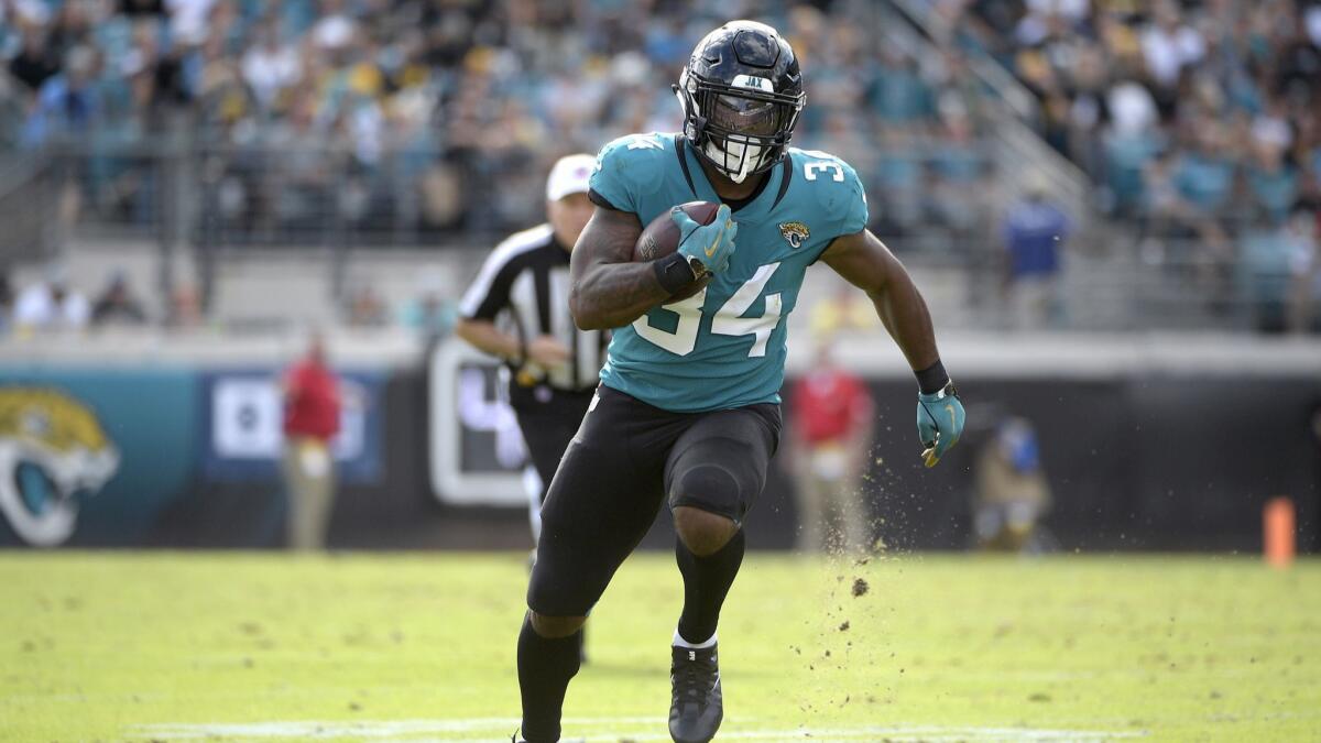 Carlos Hyde played for the Jacksonville Jaguars and the Cleveland Browns last season.