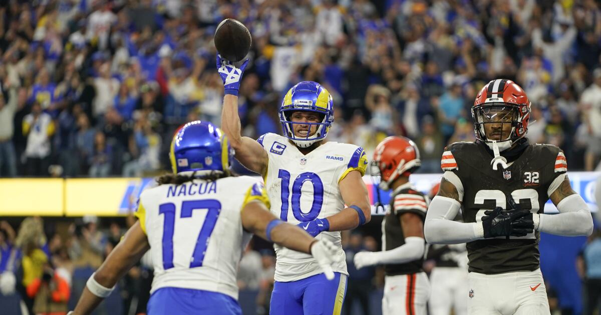 Rams open season with a healthy dose of Cooper Kupp-Puka Nacua - Los ...