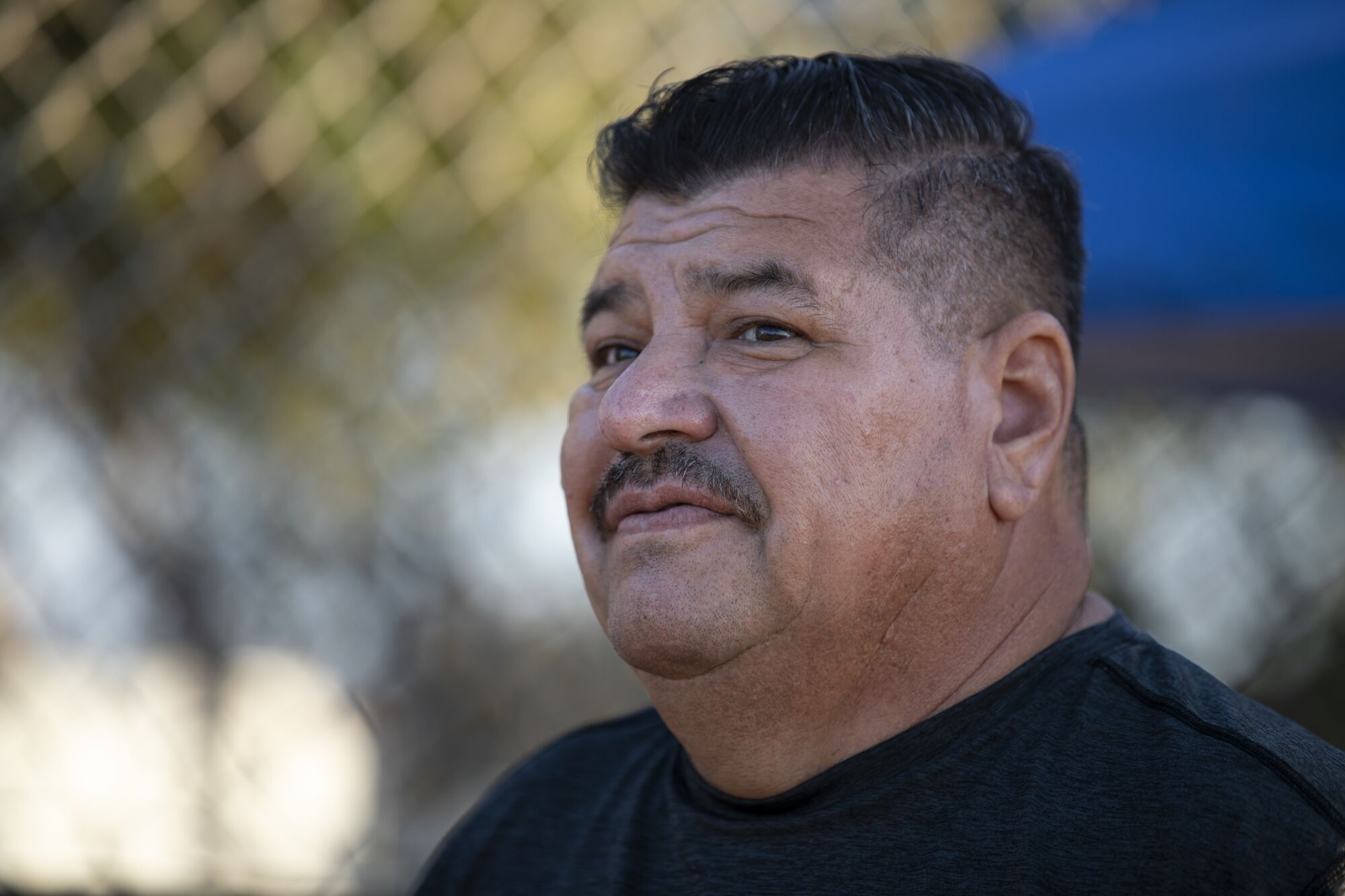 Francisco Ortiz, program director for Memorial Soccer League, has been with the soccer program for 21 years