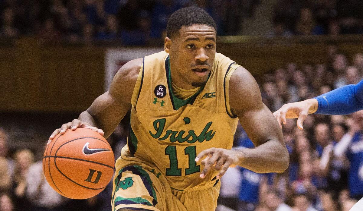 Notre Dame's Demetrius Jackson has the Clippers intrigued.