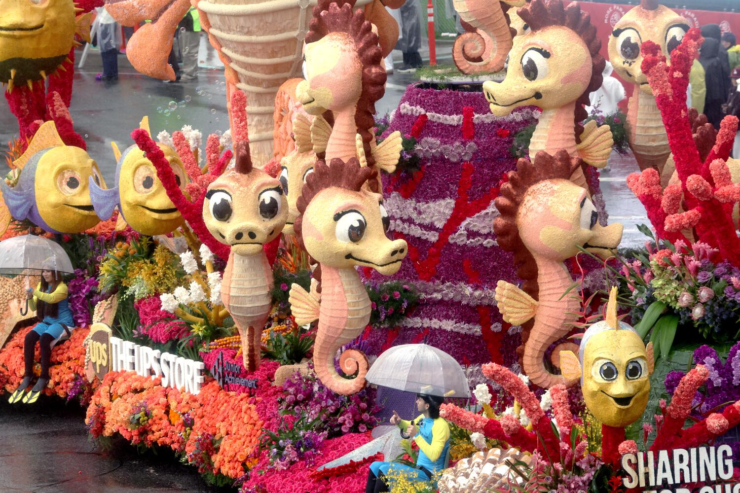 Real big fish: Rose Parade float sets Guinness World Record