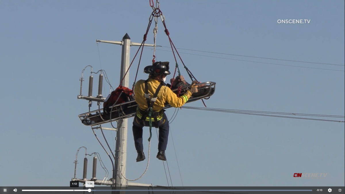 Man rescued