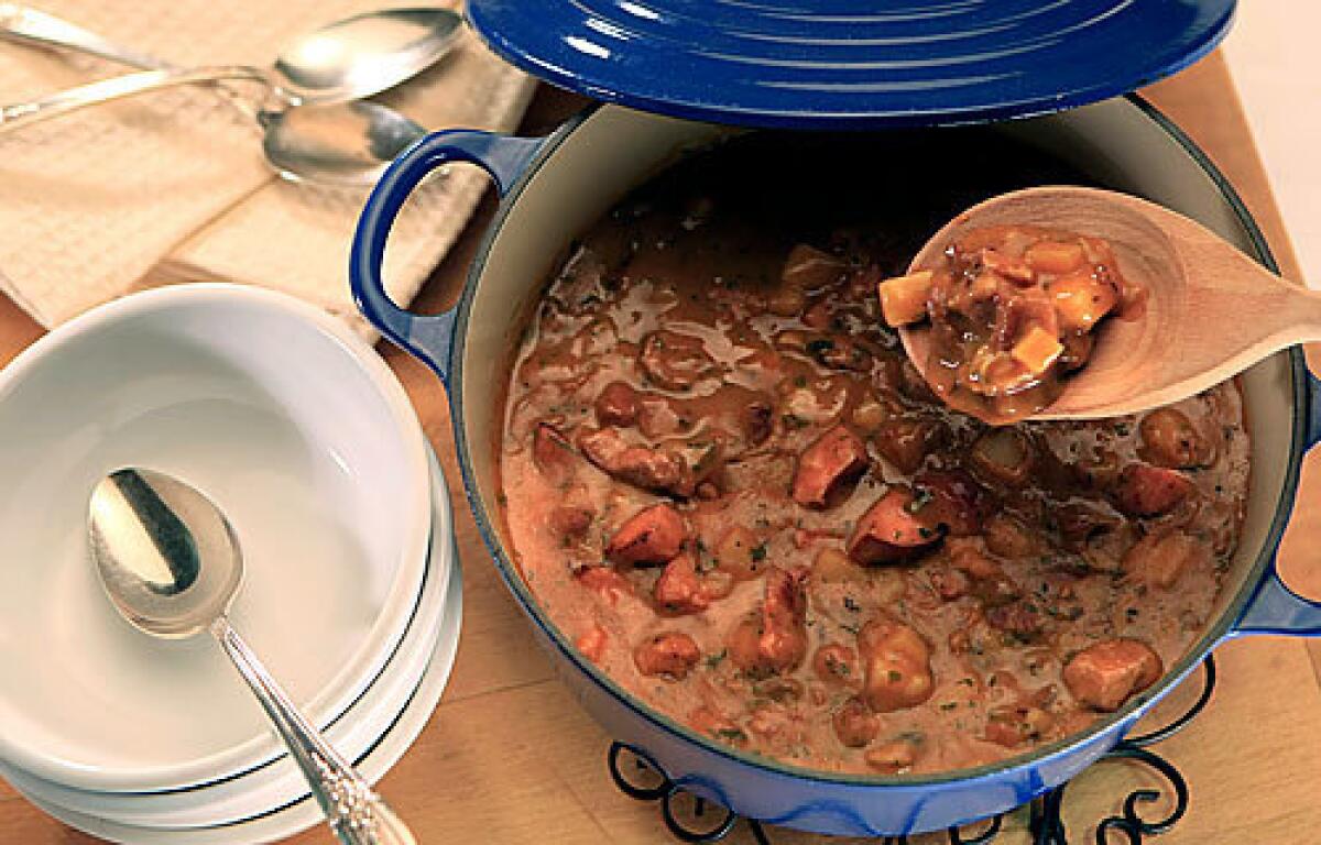 S.O.S REQUEST: Blu Jam's hearty goulash.