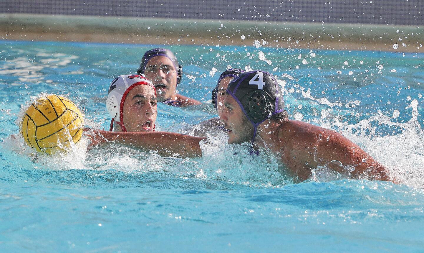 Photo Gallery: Hoover vs. Burroughs in Pacific League boys' water polo