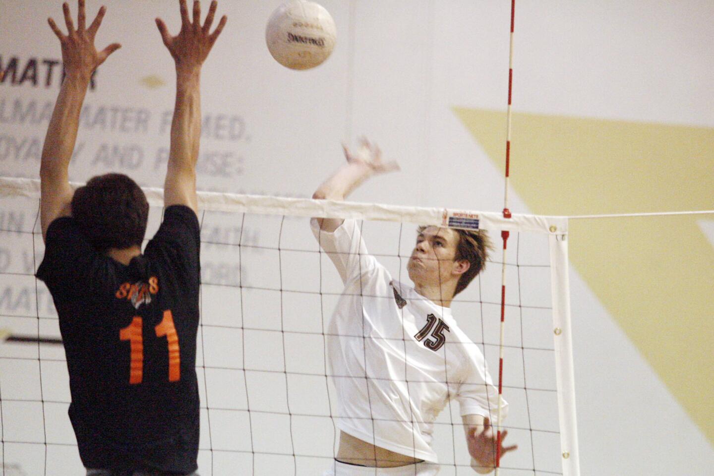 St. Francis vs. South Pasadena boys' volleyball