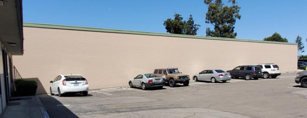 Simon Melnyk will paint this Verizon building in Ramona with a mural that pays tribute to the Kumeyaay Native Americans.