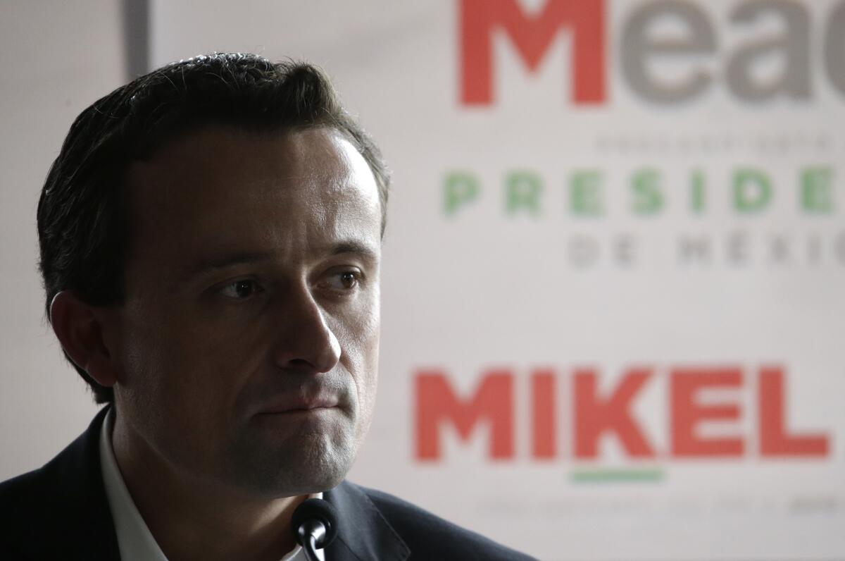 Mikel Arriola, slated to be candidate for  